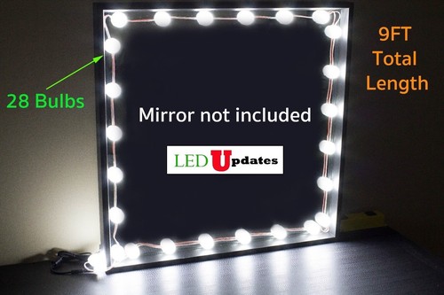 Makeup mirror led light - mirror,