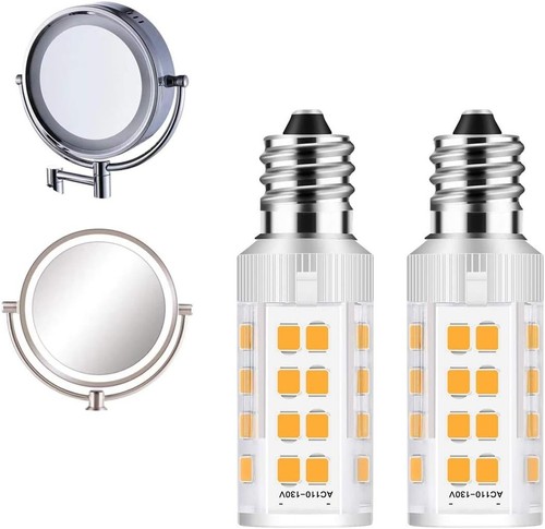 2pack led makeup mirror - 2pack, bulb